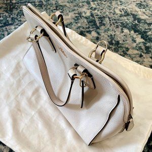 White Coach Handbag